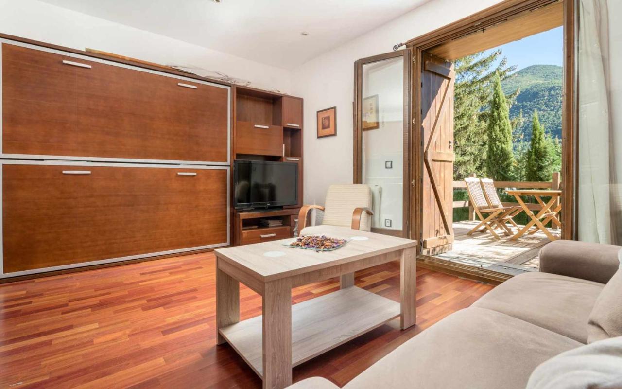דירות Villanúa La Roca Nevada Con Terraza מראה חיצוני תמונה