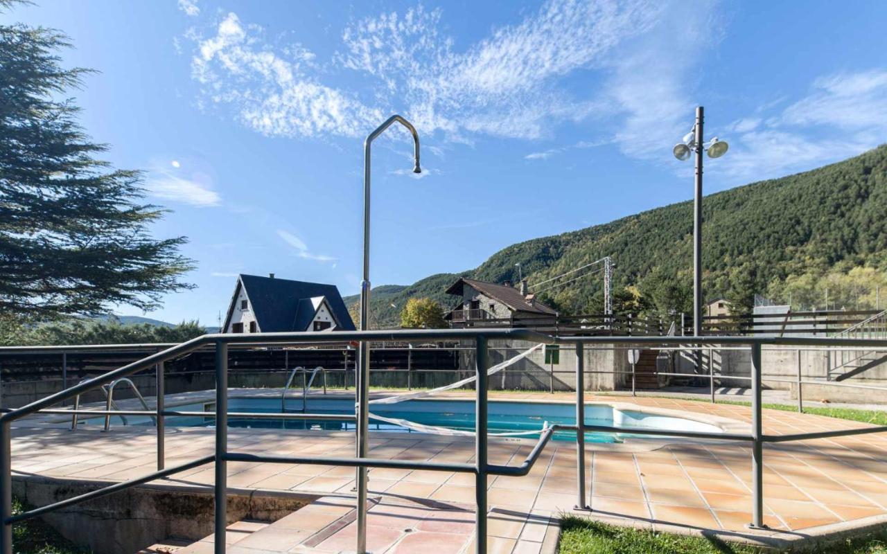 דירות Villanúa La Roca Nevada Con Terraza מראה חיצוני תמונה